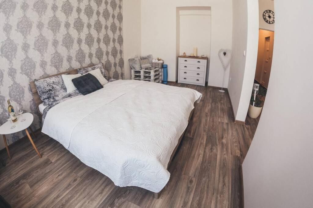 Stylovy Apartman V Centru Nachoda Bagian luar foto
